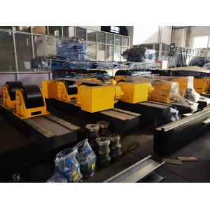 120degree 300KG Rotary Welding Positioner Turntable Table With Foot Pedal