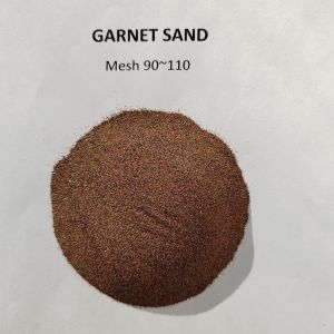 CNC waterjet cutting Abrasive medium Garnet sand mesh 90~110