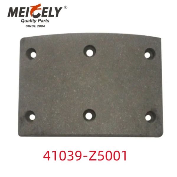 41039-Z5001 Brake Lining 44066-Z5063 Standard Type For Trucks Dongfeng