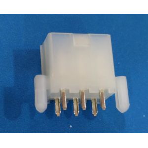 4.2mm pitch PCB Board Connector 6 Pin With Post Through Hole 2Amp
