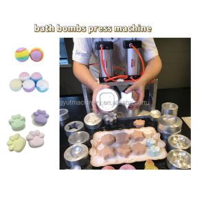 Industrial Bubble Bath Shower Bomb Molding Machine for Bath Balls and Shampoo