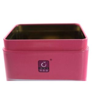 Wholesale Pastoral Nuts Tin with Window