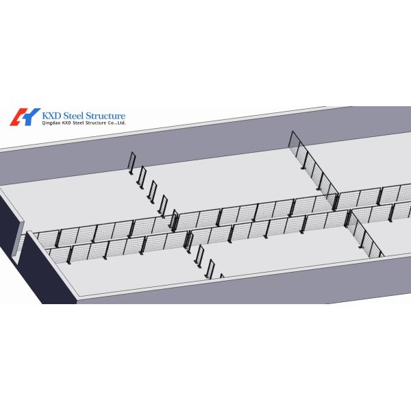 Steel Frame Piggery Shed Construction Long Span Steel Poultry Buildings