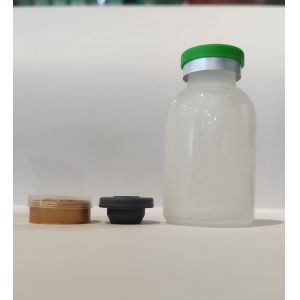 5ml Vulcanized Molded Glass Vial Hot Stamping Glass Reagent Bottles