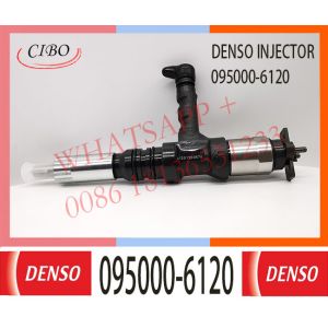 China Diesel Engine 6D140 Fuel Injector 095000-6120 For Komatsu PC600 Excavator 6261-11-3100 on sale