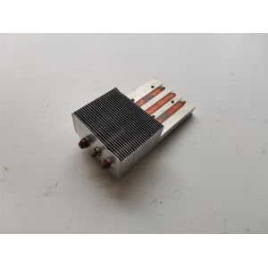Industrial Extruded Square Shape Aluminum Heatsink With Cooper Tubes