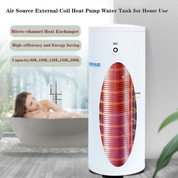 500mm Dia Air Source Heat Pump Tank 150L Air To Water Heat Pump Buffer Tank with