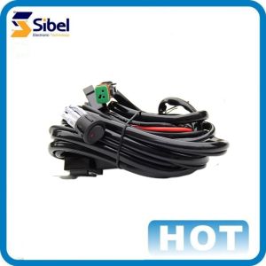 Custom-made automotive electric cable assembly wiring harness of electric