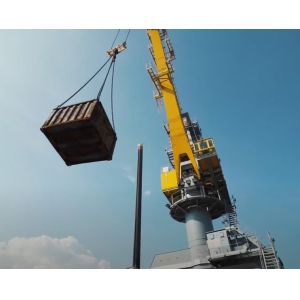 GOST 3.2m~6.0m Rail Span Track Type Ship Deck Cranes Long Distance Heavy Weight