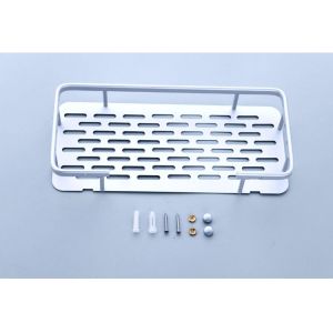 Single layer shelving Bathroom Rack Durable Stainless Steel Wall Mountable