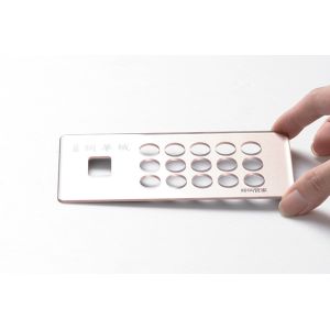 Transparency White Display Cover Glass Fingerprint Resistant 90% Light