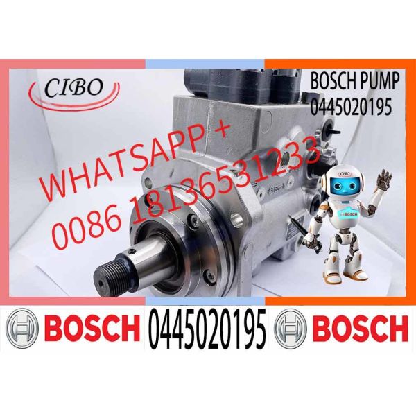 Buy High Quality Construction machinery parts fuel injection pump 0445020160 0445020195 at wholesale prices