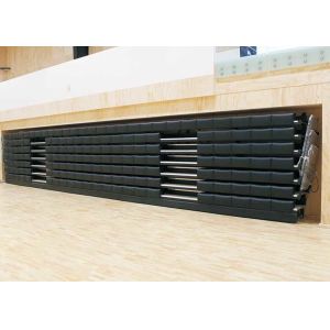 Motorized Retractable Grandstand Seat Without Backrest