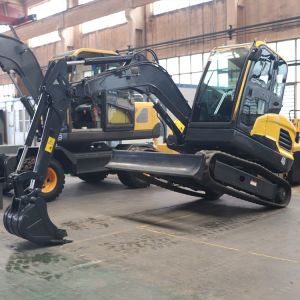 Saving Energy Mini Backhoe Excavator 4 Ton 34kw Color Customized