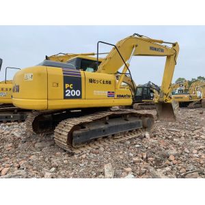 Secondhand Hydraulic Komatsu Mining Excavator Machinery PC200-7 Komatsu 200 Excavator