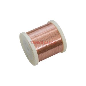 Single Copper Nickel Alloy Wire CuNi6 For Heating Elements ISO9001 Approval