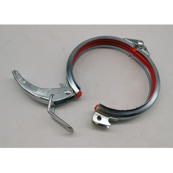 Buy 180mm Galvanized Pipe Clips For Dust Extraction System at wholesale prices