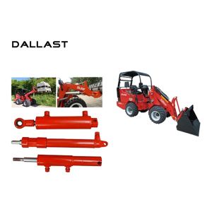RoHS Agricultural Hydraulic Cylinders -40℃ to 80℃ Available Temperature