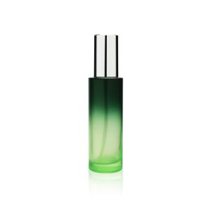 30ml 60ml 120ml Cosmetic Packaging Set Reusable Green Round Shape
