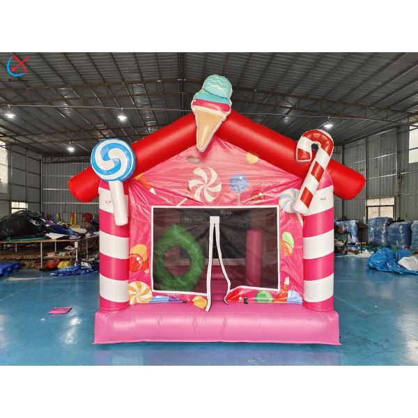 Buy Commercial Grade Inflatable Bounce House Candy House Inflatable Jumping Castle at wholesale prices
