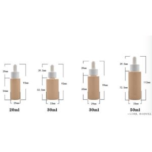 Customized Plastic Bottles 20/30/50ml PET Bottle With Dropper
