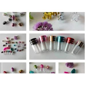 Black 2g Plastic Bottle With Metal Cap 12mm Bullet Shell