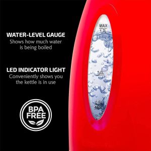 1100W Fast Boiling Cordless Kettle Clean Drinking Water in Minutes BPA-Free