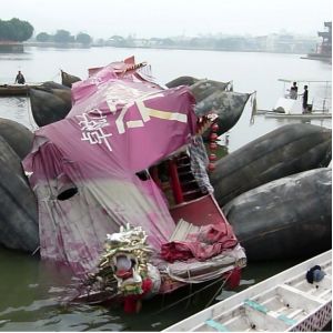 CCS Authorised Ship Launching Inflatable Marine Salvage Airbags