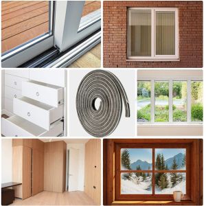 100% pP Wool Pile Weatherstripping Sliding Door Brush Strip