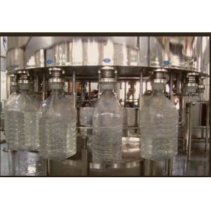 10L 1000BPH Automatic Water Bottle Filling Machine Electric Driven