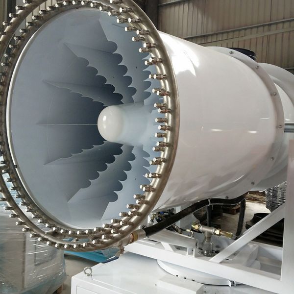 Buy BS-50 stainless steel red color 380V/50HZ water dust cannons dust control fog-rain cannon at wholesale prices