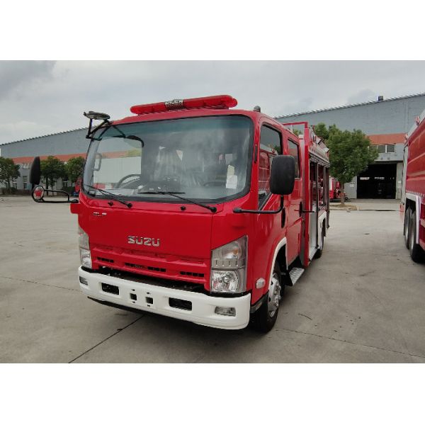 Buy High Quality Stainless Steel Water Tanker Fire Truck with HALE Pump Spray Range 60m at wholesale prices
