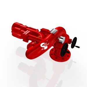 Quality Marine &amp; Land Portable Explosion-Proof Liquid Controlled Fire Monitor for Fire Rescue for sale