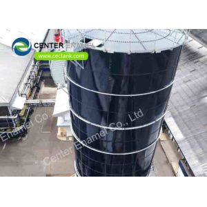 Double Coating 3450N/Cm Glass Fused Steel Tanks