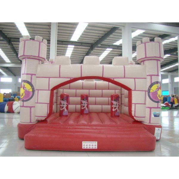 Pink Indoor Playground Air Bounce Jumping Castle for Kids Funny Inflatable Castle Jumper