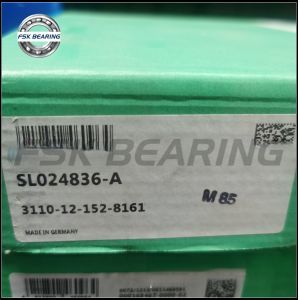 High Radial Load SL024836-A NNCL4836CV Double Row Cylindrical Roller Bearings