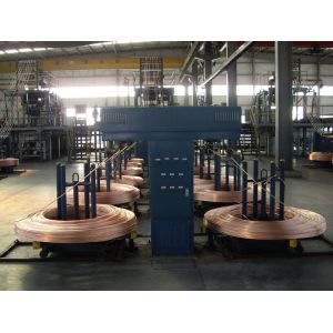 Wire Cable Upward Casting Machine Cathode Oxygen Free Copper Rod Production Line