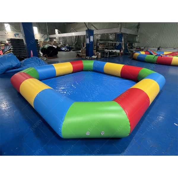 Buy Inflatable PVC Tarpaulin Swimming Pool for Water Games at wholesale prices