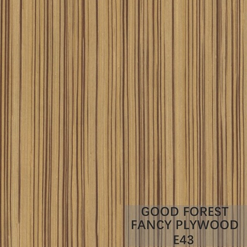 Buy Melamine Fancy Plywood Board OEM Zebra Wood Plywood Customized at wholesale prices