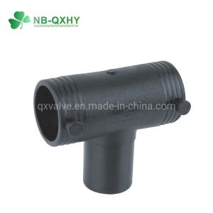 PE100 HDPE 90 Elbow for Water Supply Plastic Electrofusion Fittings DIN Standard