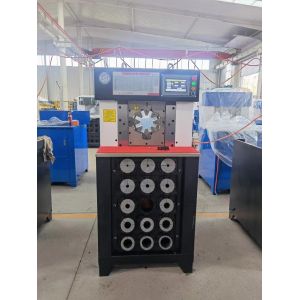 3 Inch Upgrade PLC Control System Fast Change Mould Tool Hose Crimping Machine