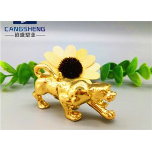 Leopard Shape 1g Clear Pill Bottles Aluminum Rhino Gold Capsules