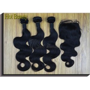 100% Human Hair Malaysian Hair Extension , Factory Wholesale Hair
