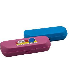 China Custom Logo Plastic Eyewear Box With  Embossed Logo on sale