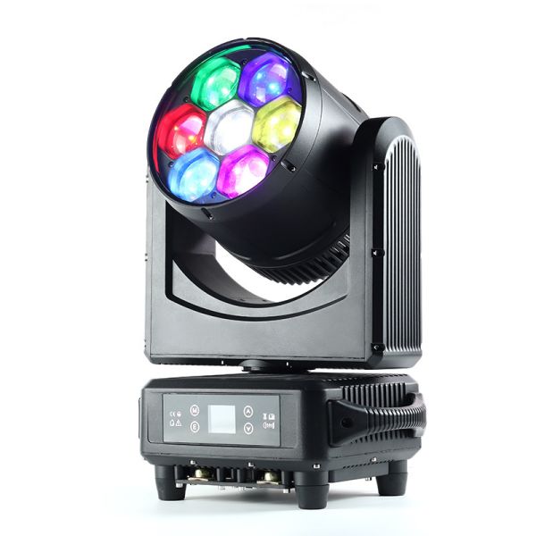 RDM DMX IP65 Waterproof LED Wash Pixel Moving Head 7pcs 60W