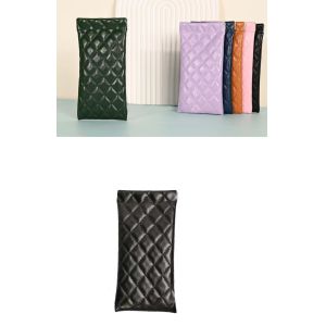 hot selling sunglasses bag with elastic closer for large size sunglasses with cheap price