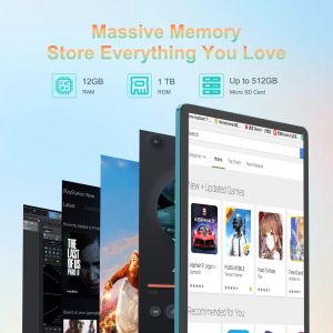 C Idea 14 Inch Tablet Large Battery Smart Tablet PC with Keyboard and Mouse