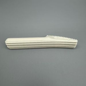 Eco-Friendly Compostable Pulp Paper Disposable Steak Cutter Serrated Knife