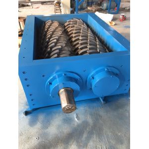 Cardboard Shredder Double Shaft ShredderWaste Shredder Machine With CE