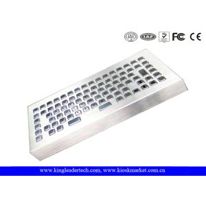 Marine Industry Industrial Keyboard Stainless Steel USB / PS/2 Interface